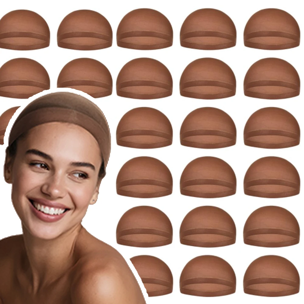 Wig Cap Stocking - Ingrosso 24 Pezzi Cappucci per Parrucche