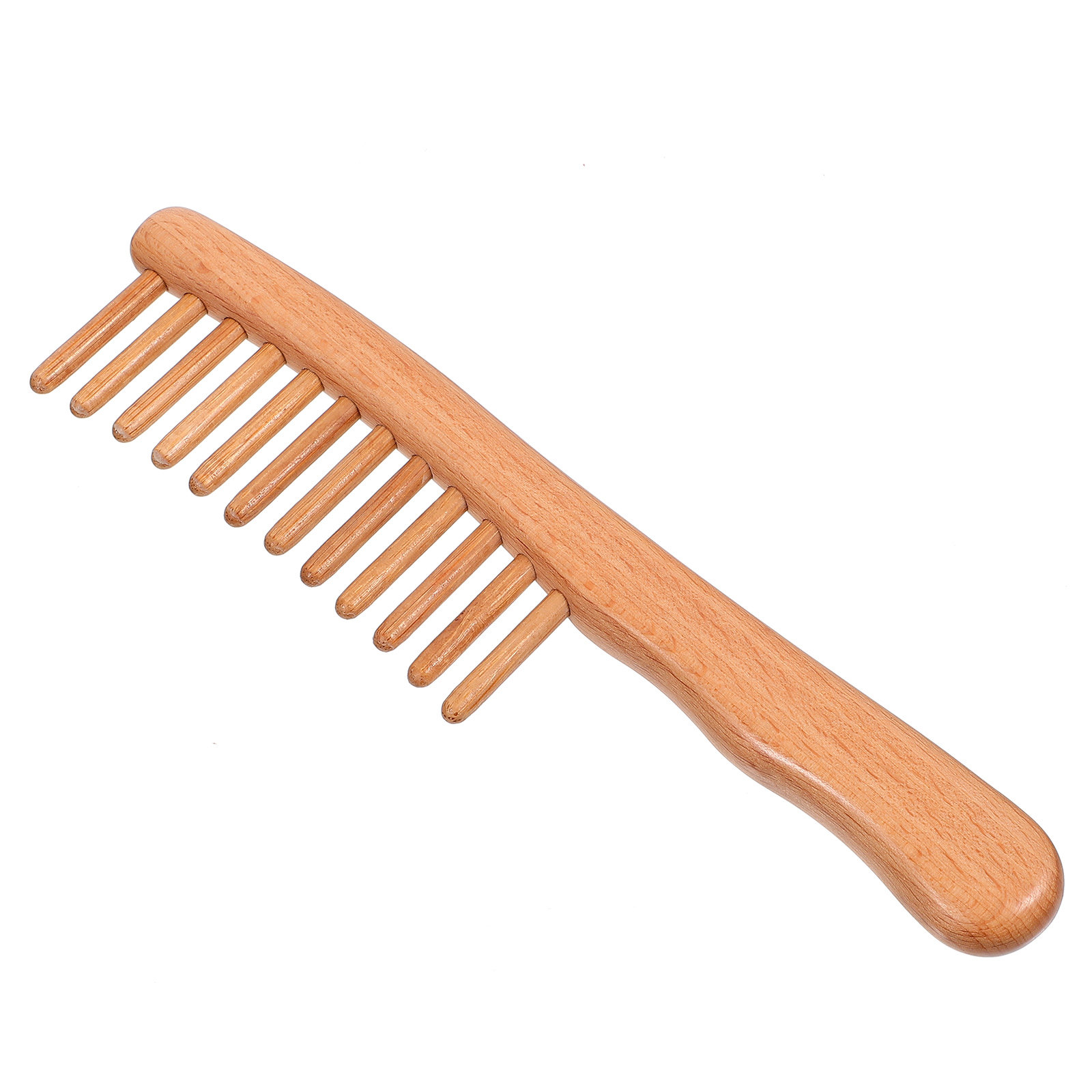 Hair Care Nature - Pettine in Legno Naturale Lucidato con