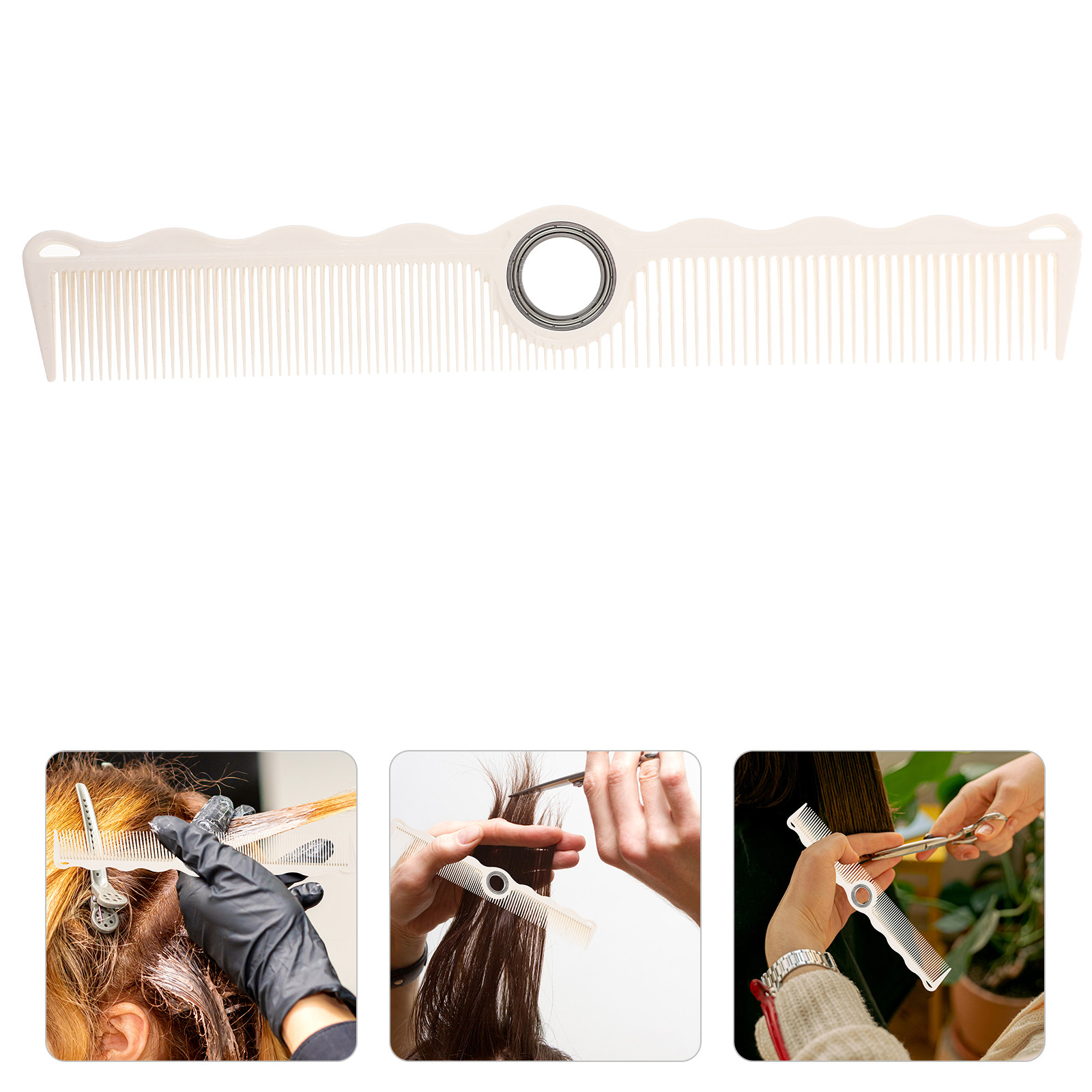 Detangling Wide Comb - Pettine Girevole per Barbieri con Denti