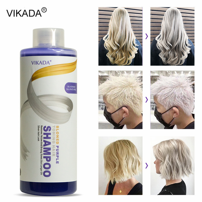Purple Toning Shampoo - Shampoo Vikada per Capelli Biondi e
