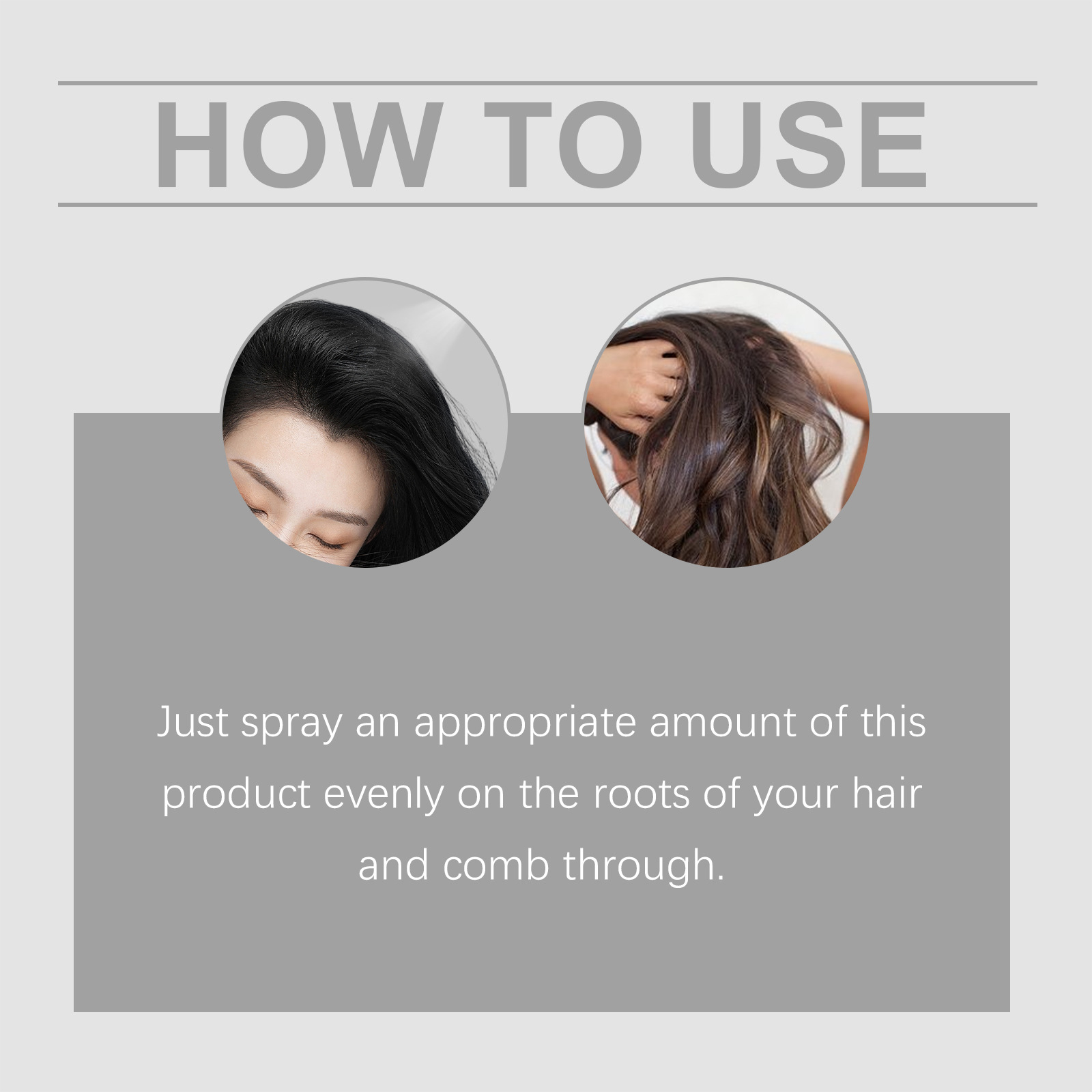 Hair Care Nature - Shampoo Spray per Capelli Secchi, Controllo