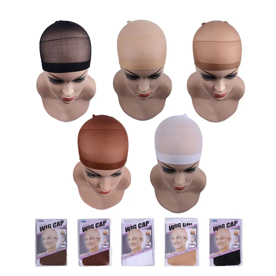Wig Cap Stocking - 24 Pezzi (12 Confezioni) Cuffia per