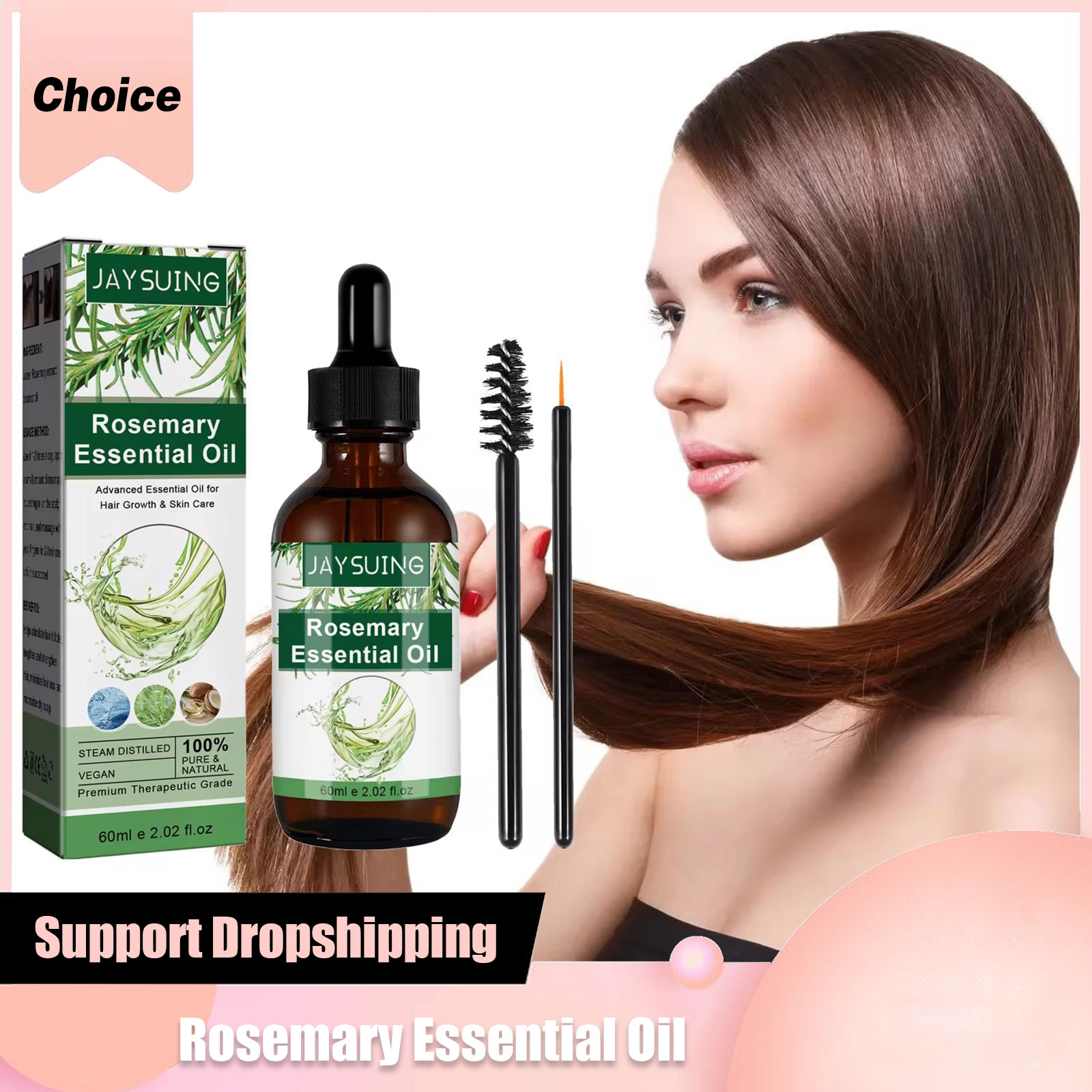 Hair Care Growth - Olio essenziale di rosmarino per la