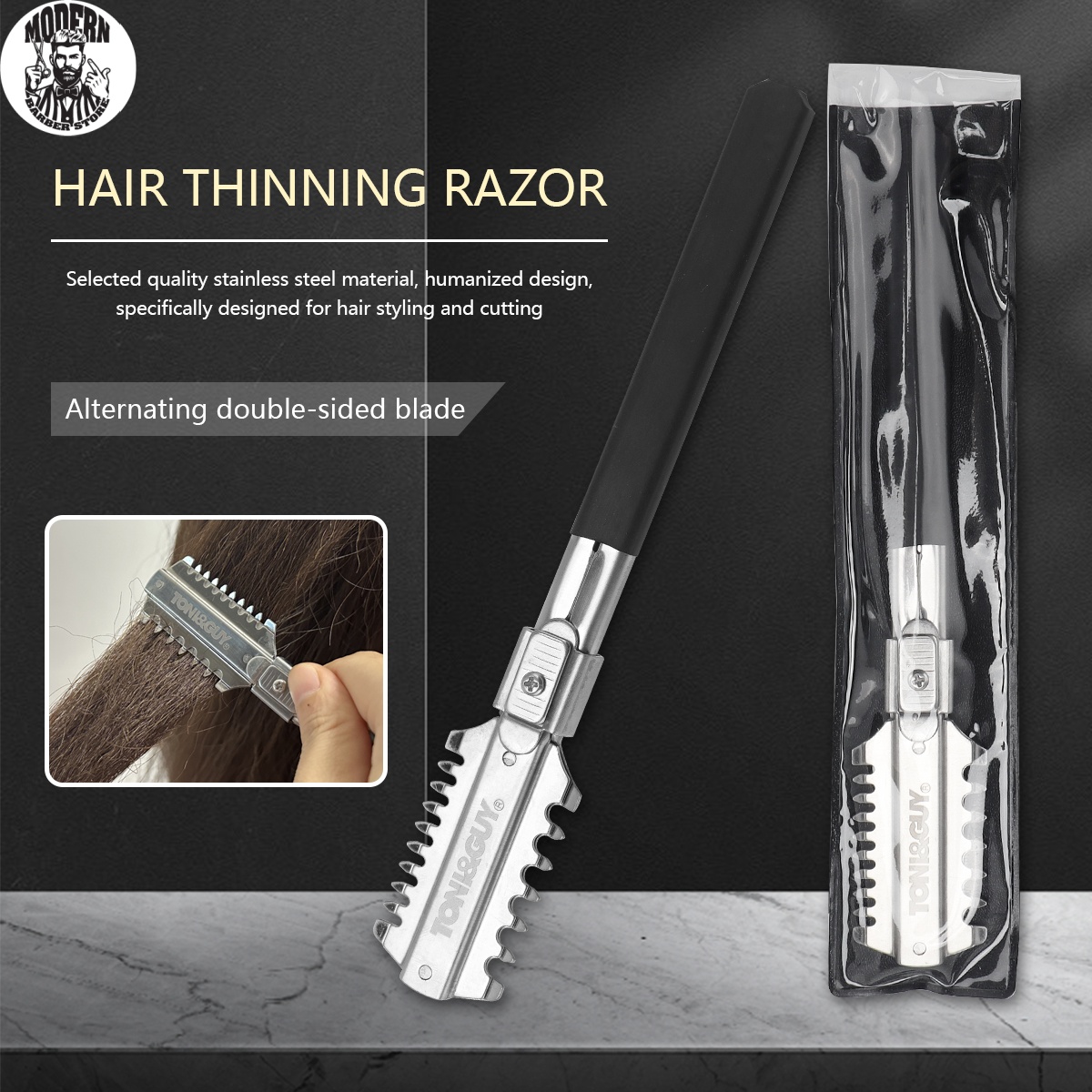 Hair Care Barber - Lame per rasoio a doppio taglio