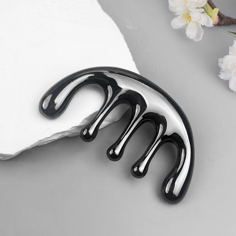 Detangling Wide Comb - Pettine per massaggio in metallo a