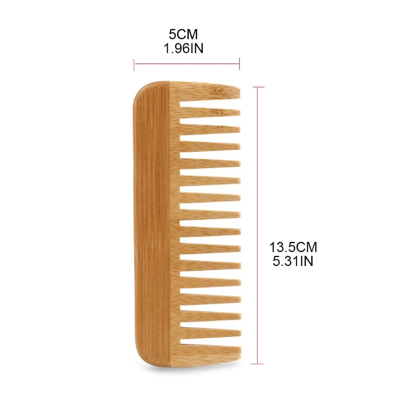 Pettine a denti larghi in bamb - Detangling Wide Comb recensione e prezzo