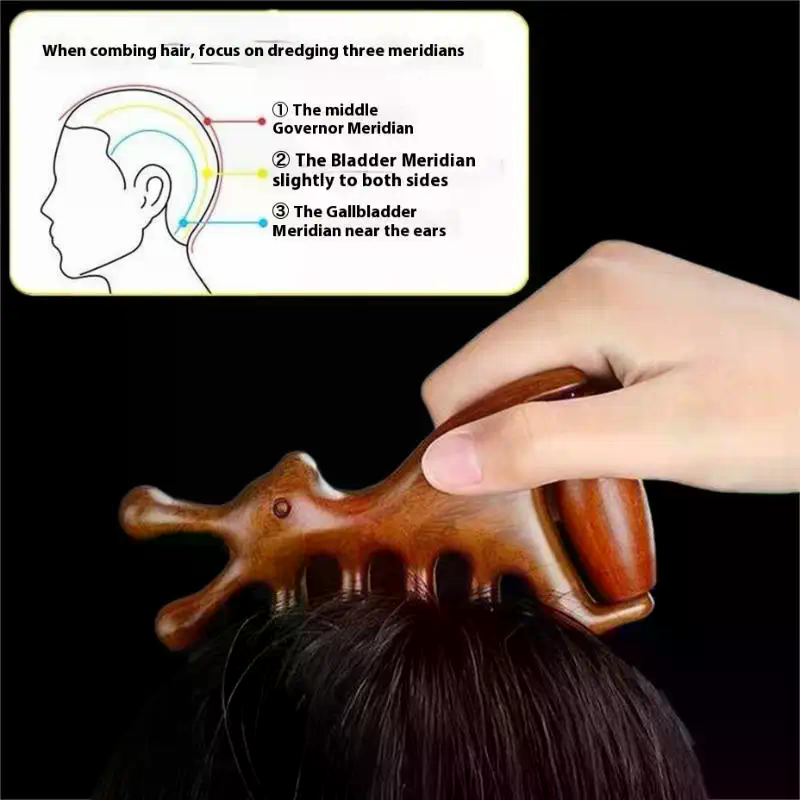 Pettine per massaggio in legno - Detangling Wide Comb recensione e prezzo