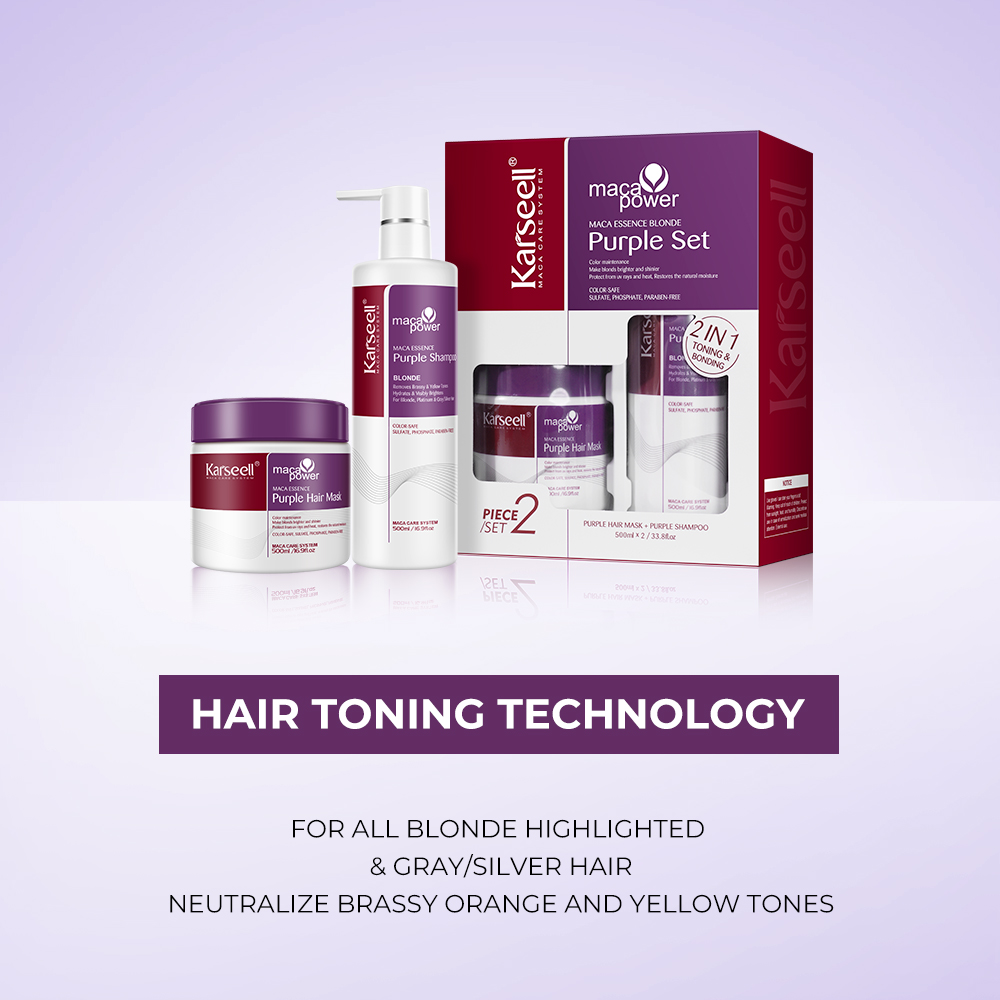 Karseell Maschera per capelli  - Purple Toning Shampoo recensione e prezzo