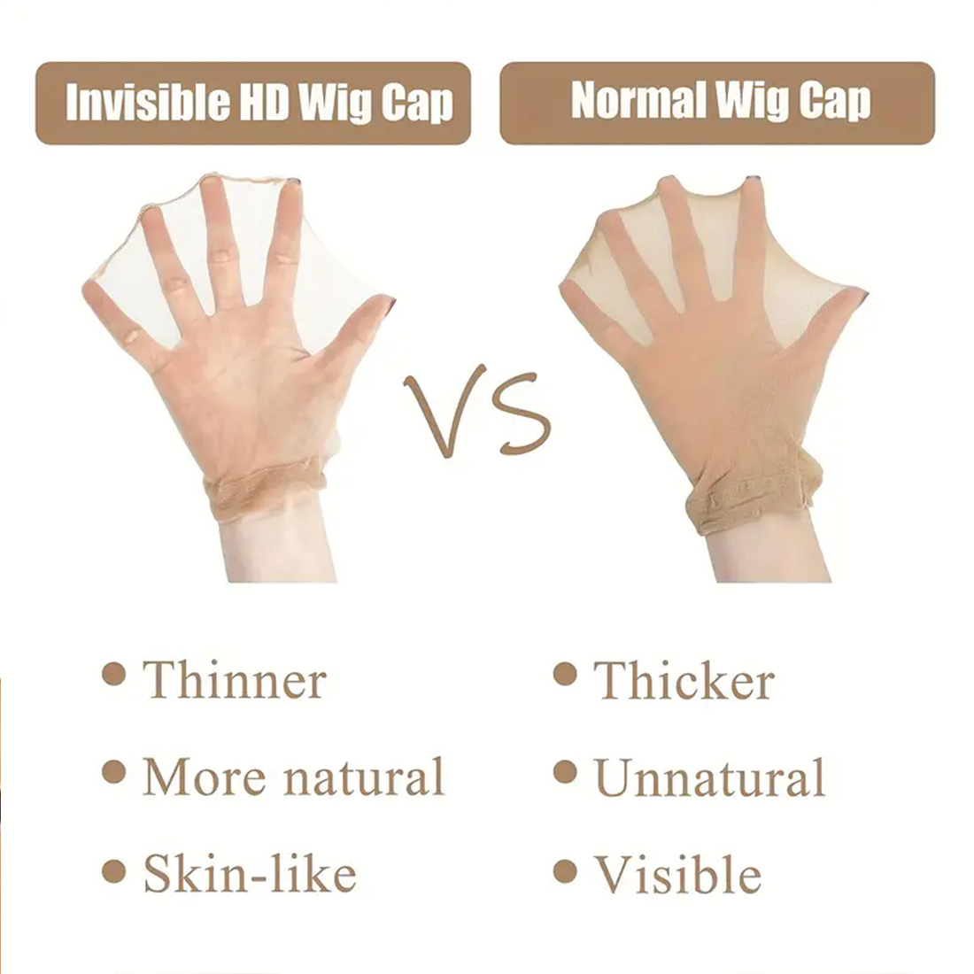 Commercio all'ingrosso Nuovo b - Wig Cap Stocking recensione e prezzo