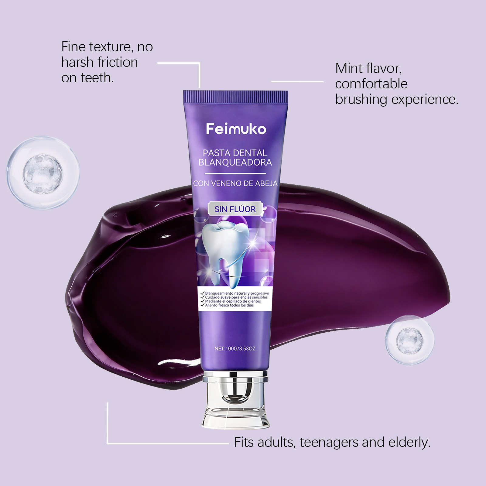 Dentifricio al Veleno d'Api Vi - Purple Toning Shampoo recensione e prezzo