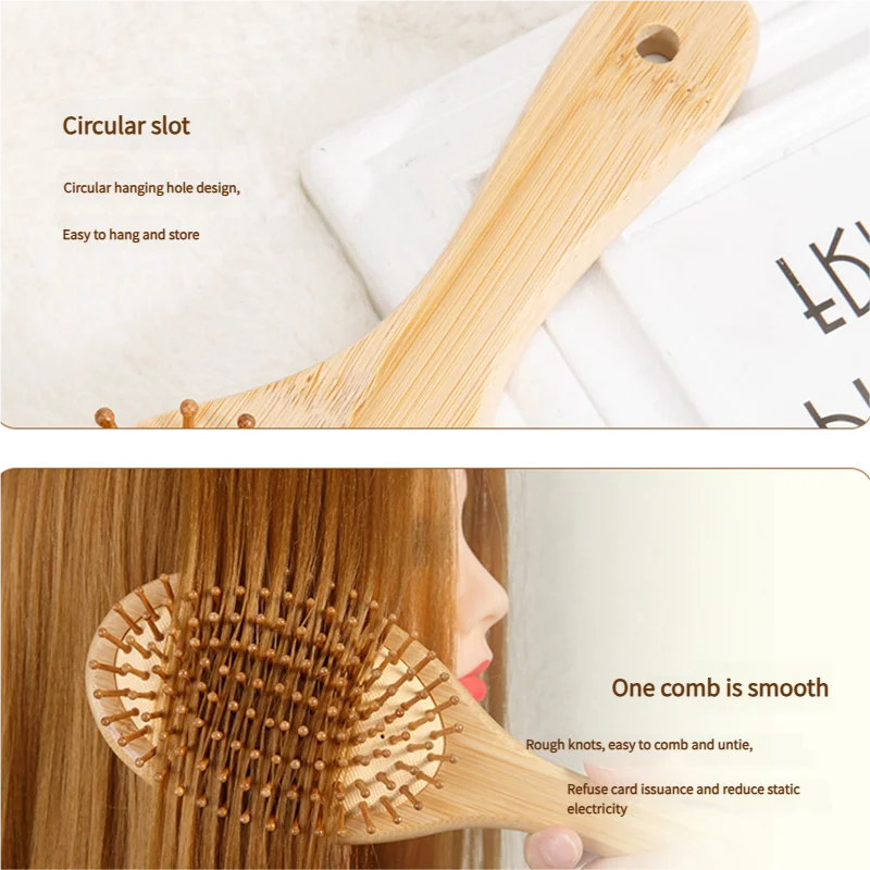 Spazzola per capelli in bambù  - Detangling Wide Comb recensione e prezzo