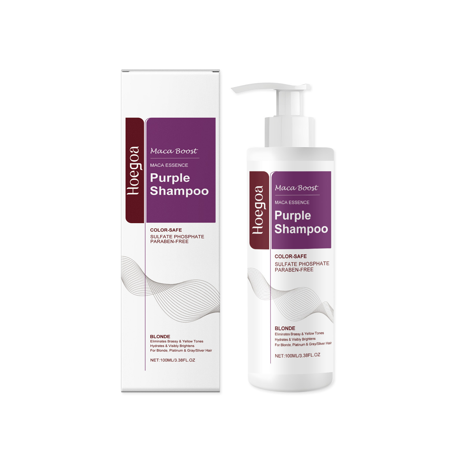 Shampoo per Capelli Viola, Pul - Purple Toning Shampoo recensione e prezzo