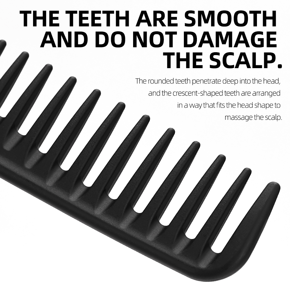Pettine Nero a Denti Larghi pe - Detangling Wide Comb recensione e prezzo
