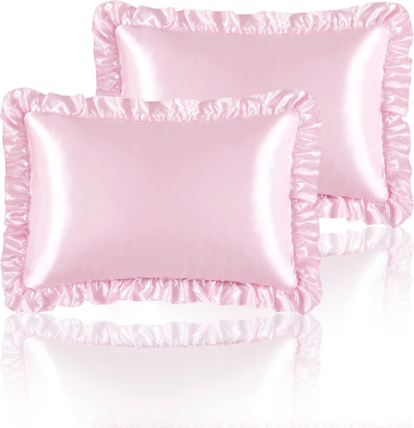 2 Federe in Raso con Volant pe - Satin Pillowcase Silk recensione e prezzo